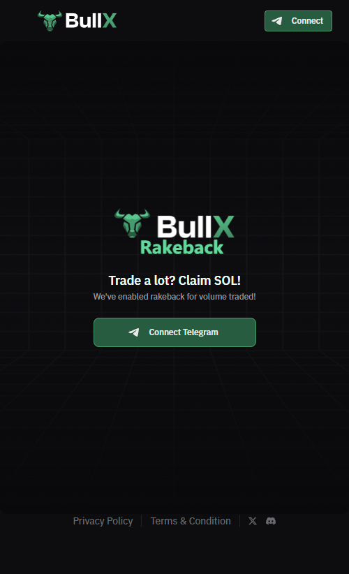 BullX landing page